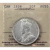 Image 1 : 50-cent 1936 ICCS AU55