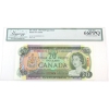 Image 1 : BC-50aS 1969 $20 Specimen Legacy GEM UNC66 PPQ Beattie-Rasminsky SN: EA0000000 #541 