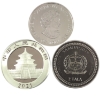 Image 2 : Approx. 2.7oz Lot Total! World 2013-2021 Fine Silver Rounds. 3pcs. (Tax Exempt)