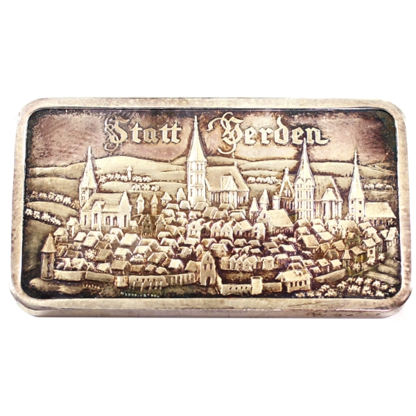 1oz Heraeus Precious Metals Statt Gerden .999 Fine Silver Bar (Tax Exempt)