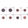 Image 1 : Canada 1-cent 1859-1950 Bulk Lot Collection In 8-Pocket Sheet VG-F to BU. 8pcs. 