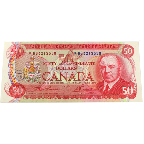 BC-51aA 1975 $50 EF Lawson-Bouey SN: *HB3212550
