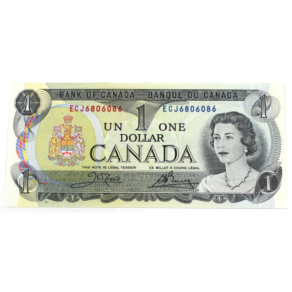 RADAR BC-46b 1973 $1 3-Digit RADAR AU Crow-Bouey SN:ECJ6806086