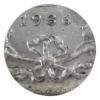 Image 4 : 25-cent 1936 Dot, Bar ICCS EF40. Key variety with lots of lustre present!