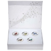 Image 1 : 2015 $10 Colourful Songbirds 1/2oz .9999 Fine Silver 5-Coin Set & Deluxe Box (Tax Exempt)