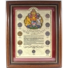 Image 1 : Canadian Nickel Collection 11-Coin Set in Wooden Frame