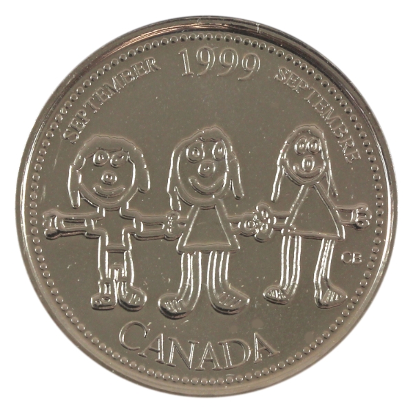 25-cent 1999 September Mule PL 