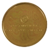 Image 2 : Test Token SS-8 Salesman Sample Token Gold Colour 30mm, 9.1g Plain Edge