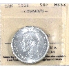 Image 1 : 50-cent 1938 ICCS MS63