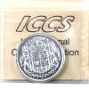 Image 2 : 50-cent 1956 ICCS PL67. Gorgeous Blast White