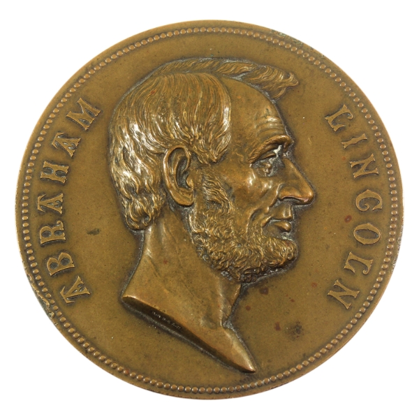 USA Abraham Lincoln Inauguration & Assassination 208g - Bronze 75mm