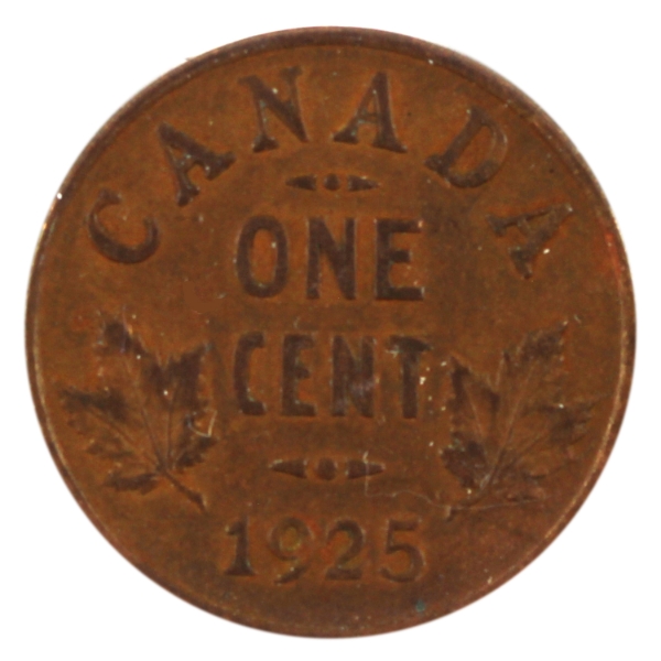 1-cent 1925 VF30