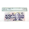 Image 1 : BC-57aS 1989 $10 SPECIMEN Legacy GEM UNC65 PPQ Thiessen-Crow SN: ADA0000000 #0541