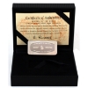 Image 2 : *RARE* 25g Singapore Airlines Limited Edition Silver Ingot - Taj Mahal