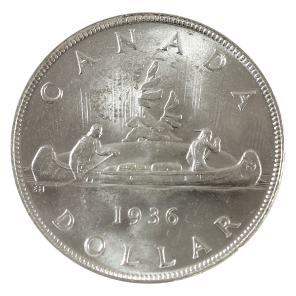 Silver $1 1936 Choice BU