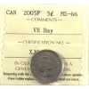 Image 1 : 5-cent 2005P VE Day ICCS MS66