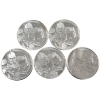 Image 1 : 5x 1oz Niue 2019 $2 Star Wars .999 Fine Silver Rounds. 5pcs (Tax Exempt)
