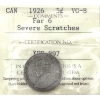 Image 1 : 5-cent 1926 Far 6 ICCS VG8 