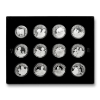 Image 3 : 2014-2015 Elizabeth II-Princess to Monarch 24-Coin Fine Silver Set 