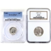 Image 1 : USA 1958 Roosevelt Dime PCGS PR67 & 1954S Washington Quarter NGC MS66. 2pcs.