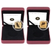 Image 1 : 2010 Barn Owl & 2011 Orca $3 Wildlife Conservation .925 Sterling Silver Square Coin. 2pcs 