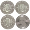 Image 2 : 4x 1oz World Assorted .999 Fine Silver Rounds. 4pcs (Tax Exempt)