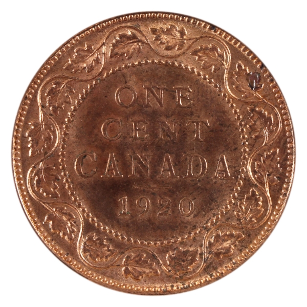 1-cent 1920 GEM BU