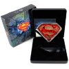 Image 1 : 2017 $100 DC Comics Originals - Superman's Shield. 10oz .9999 Pure Silver (Tax Exempt)