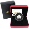 Image 1 : 2020 $50 Rhodium-Plated Incuse Fine Silver Maple Leaf Coin (Tax Exempt)