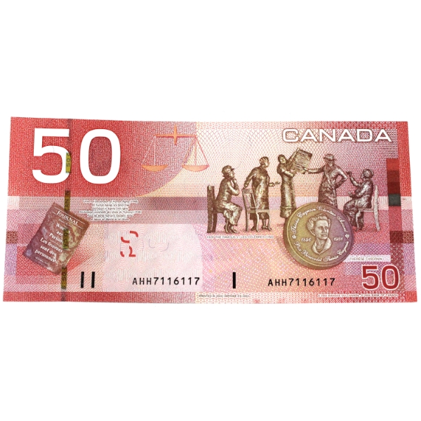 RADAR BC-65a 2004 $50 UNC or Better Jenkins-Dodge SN: AHH7116117 