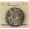 Image 1 : Silver $1 1937 ICCS MS65