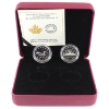 Image 1 : 2017 $1 30th Anniversary of the Loonie .9999 Fine Silver 2-coin Set (Tax Exempt)