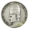 Image 1 : Paulus VI Pont Maximus Medal Silver Plated 40mm