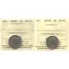 Image 1 : 5-cent 2002P & 2003P ICCS MS65. 2pcs