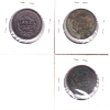 Image 2 : USA 1847-1851 Liberty Bust Cent F to VF (Impaired). 3pcs.