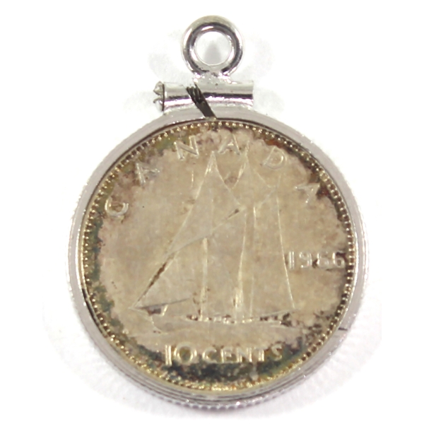 10-cent 1966 in Bezel