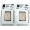 Image 2 : 2x 10g MMTC-PAMP Banyan Tree .9999 Fine Silver Bars in Assay Cards. 2pcs.  (Tax Exempt)