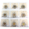 Image 1 : $2 2007-2012 ICCS MS65. 9pcs.  Includes some commemoratives