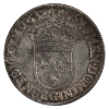 France Silver 1652-G 1/2 ECU Louis XIV EF-AU