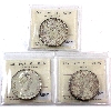 Image 1 : Silver $1 1967 ICCS MS65. 3pcs.