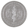Image 2 : 1oz Silver Shield 2018 Crypto Series #1 Bitcoin .999 Fine Silver Round w/ COA & Box. (Tax Exempt)