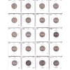 Image 2 : Bulk Lot of USA 1883-1961 Nickels in 20-Pocket Sheets. 57pcs.