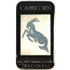 Image 1 : 1oz National Zodiac Series - Capricorn .999+ Fine Silver Bar with Beautiful Coloured Enameling!