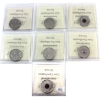Image 2 : 25-cent 2002P to 2008 ICCS MS65. 7pcs. 