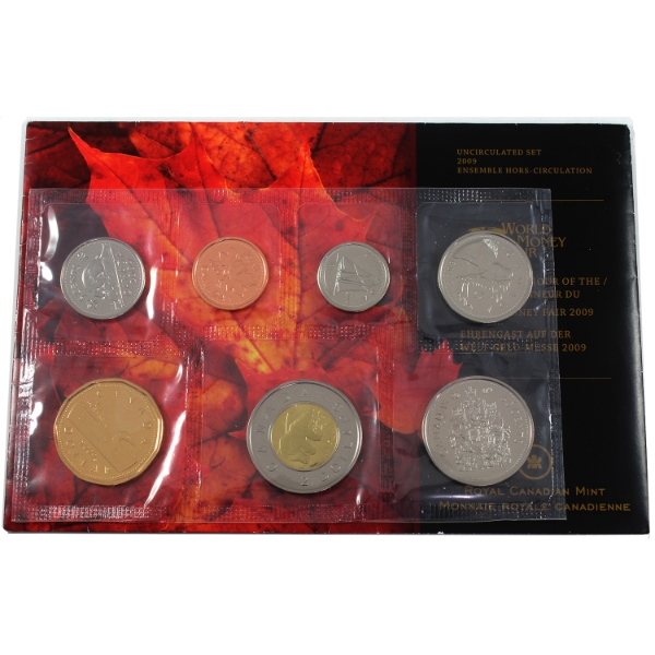 World Money Fair  2009 Guest of Honour Special Issue Proof Like Set *Scarce!*