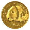 Image 2 : China Gold 1987 Panda .999 Fine Fractional 5-coin Set (Tax Exempt)