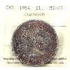 Image 1 : Silver $1 1954 ICCS MS65. Nice eye appeal with reddish brown tones