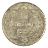 Image 1 : Newfoundland 10-cent 1894 EF-AU 