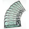 Image 1 : BC-37b 1954 $1 Modified Portrait Consecutive Beattie-Rasminsky SN:L/O7040202-"11. 10pcs.
