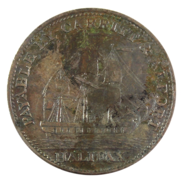 CH-NS-9 Nova Scotia 1814 Carrit & Alport Trading Token VF